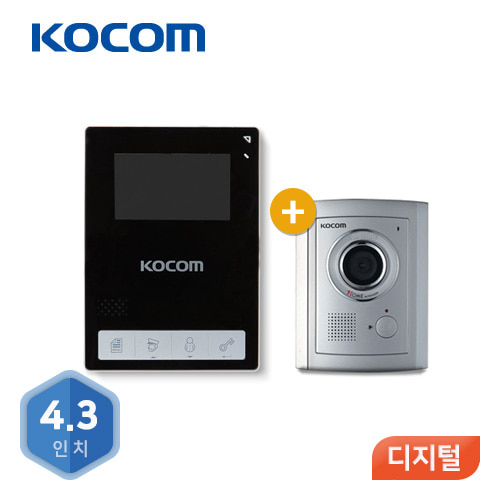 코콤 비디오폰 KCV-436B+KC-C71블